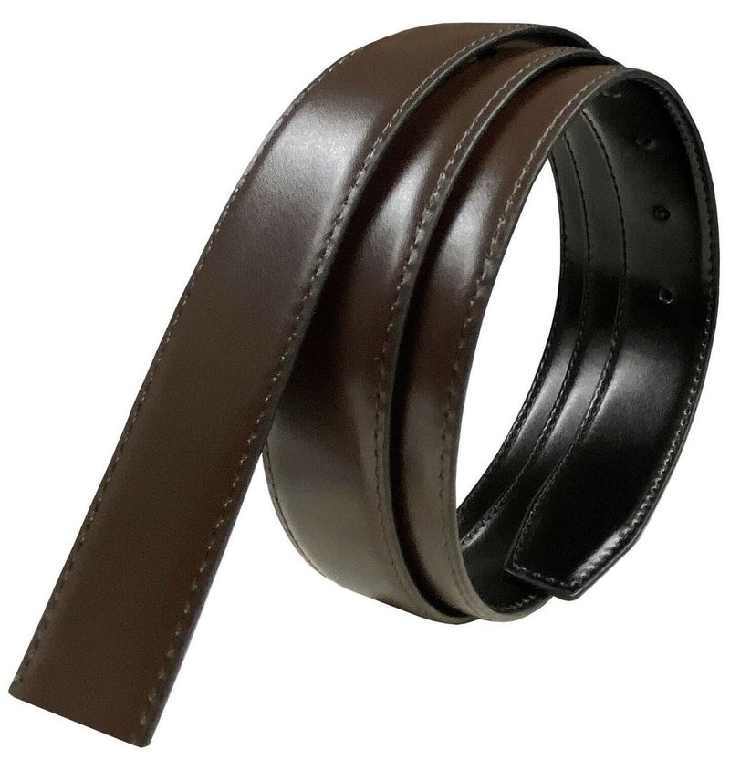 Belts.com Reversible Dress Belt Strap Replacement Genuine Leather 1-1/8"(30mm) & 1-3/8"(35mm) Wide (30MM- Black/Brown, 38) - Image 1
